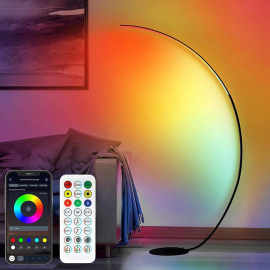 Arc Floor Lamp for Living Room 165CM Modern