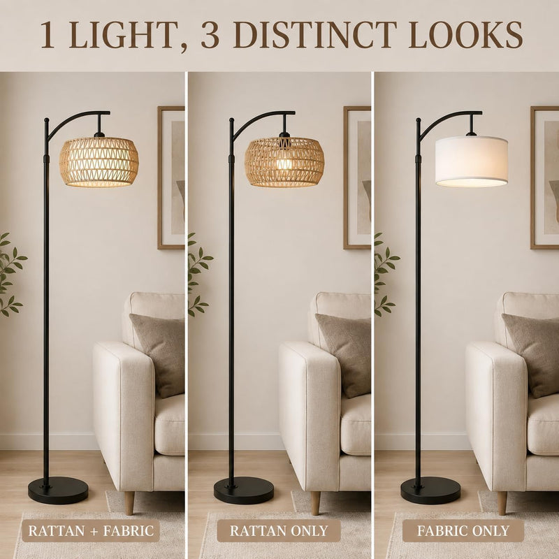 Arc Floor Lamp for Living Room Dimmable Lamps
