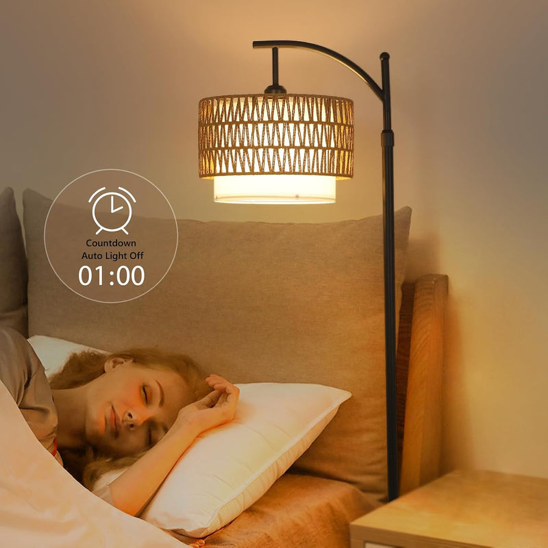 Arc Floor Lamp for Living Room Dimmable Lamps