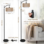 Arc Floor Lamp for Living Room Dimmable Lamps