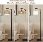 Arc Floor Lamp for Living Room Dimmable Lamps
