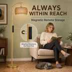 Arc Floor Lamp for Living Room Dimmable Lamps