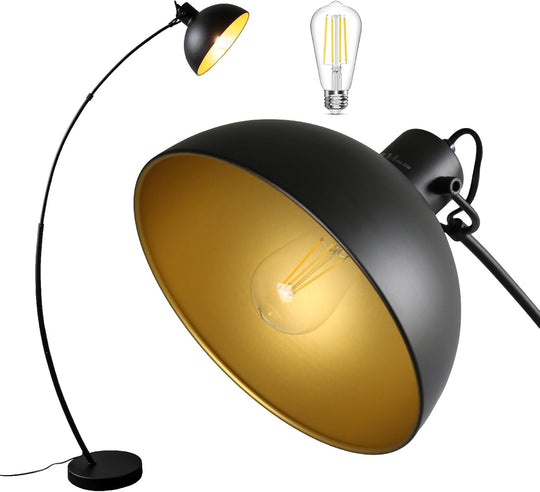 Arc Floor Lamp LED Metal with Interior 6W