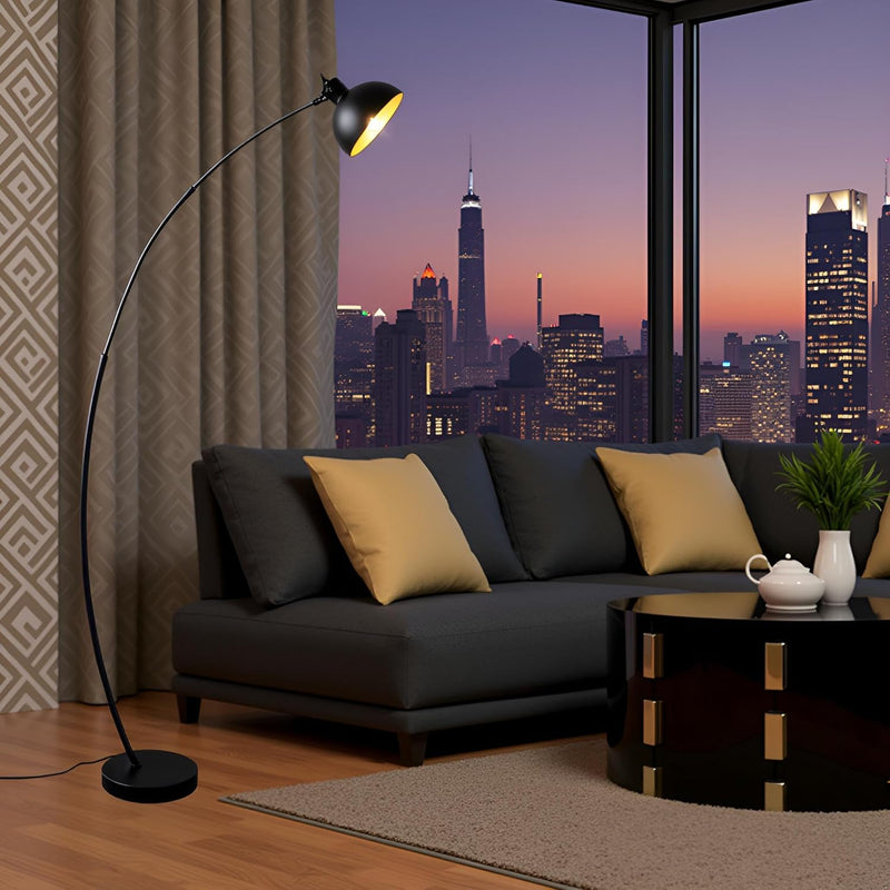 Arc Floor Lamp LED Metal with Interior 6W