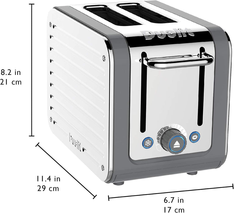 Architect 2 Slice Toaster Brushed Stainless Steel