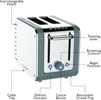 Architect 2 Slice Toaster Brushed Stainless Steel