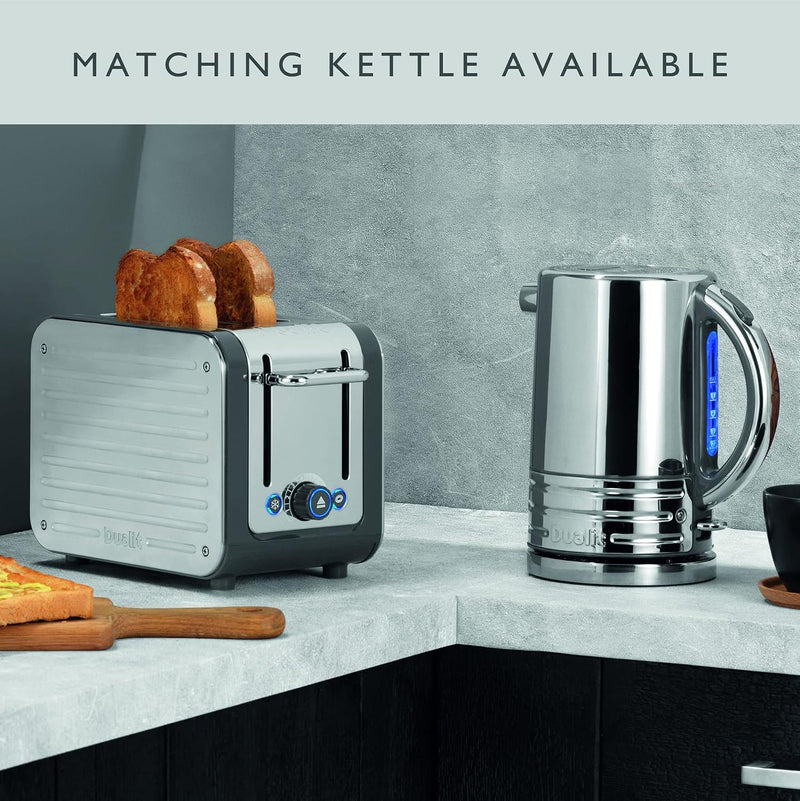 Architect 2 Slice Toaster Brushed Stainless Steel