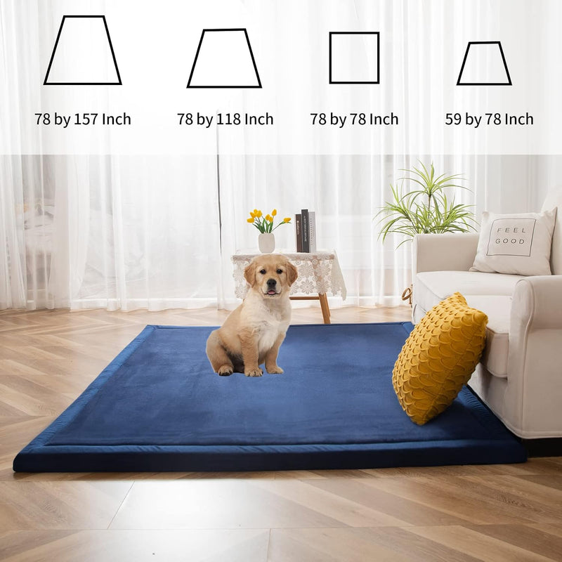 Area Rug 3CM Thick Crawling Carpet with Non-Slip