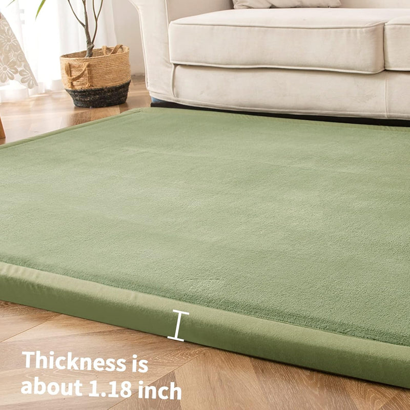 Area Rug 3CM Thick Crawling Carpet with Non-Slip