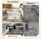 Vk·living Upgraded 14.5MM Thick Sponge Large Rug