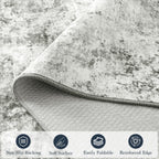Area Rug for Living Room Machine Washable Low