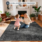 Area Rug for Living Room Machine Washable Low