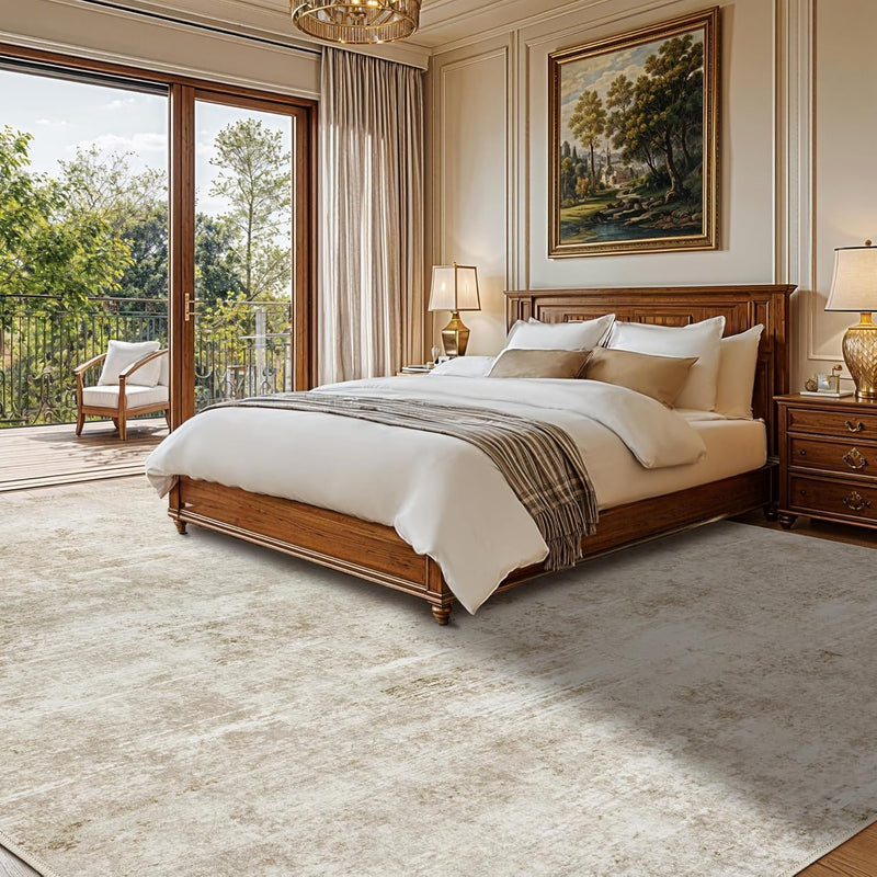 Area Rug for Living Room Machine Washable Low
