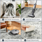 Area Rug for Living Room Machine Washable Low