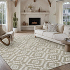 Area Rug Living Room Fluffy Modern Soft