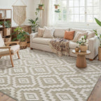 Area Rug Living Room Fluffy Modern Soft