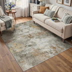 Area Rug Modern Abstract Rugs Living Room Large