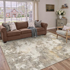 Area Rug Modern Abstract Rugs Living Room Large