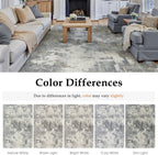 Area Rug Modern Abstract Rugs Living Room Large