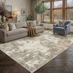Area Rug Modern Abstract Rugs Living Room Large