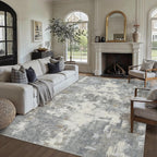 Area Rug Modern Abstract Rugs Living Room Large