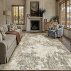Area Rug Modern Abstract Rugs Living Room Large