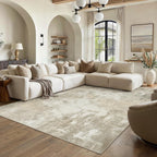 Area Rug Modern Abstract Rugs Living Room Large