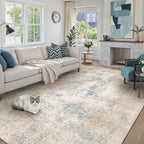 Area Rug Modern Abstract Rugs Living Room Large