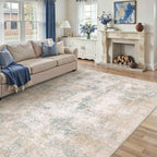 Area Rug Modern Abstract Rugs Living Room Large