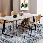 Area Rug Washable Vintage Traditional Distressed Thin