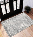 Area Rug Washable Vintage Traditional Distressed Thin