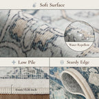 Area Rugs for Bedroom Vintage Boho Carpets
