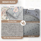 Area Rugs for Bedroom Vintage Boho Carpets