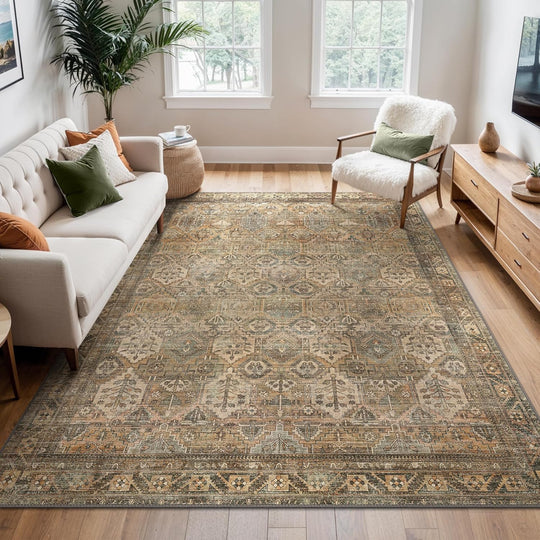 Area Rugs for Bedroom Vintage Boho Carpets