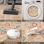 Area Rugs for Bedroom Vintage Boho Carpets