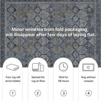 Area Rugs for Bedroom Vintage Boho Carpets