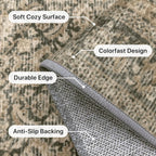 Area Rugs for Bedroom Vintage Boho Carpets