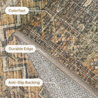 Area Rugs for Bedroom Vintage Boho Carpets