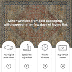 Area Rugs for Bedroom Vintage Boho Carpets