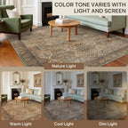 Area Rugs for Bedroom Vintage Boho Carpets