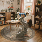 Area Rugs for Bedroom Vintage Boho Carpets