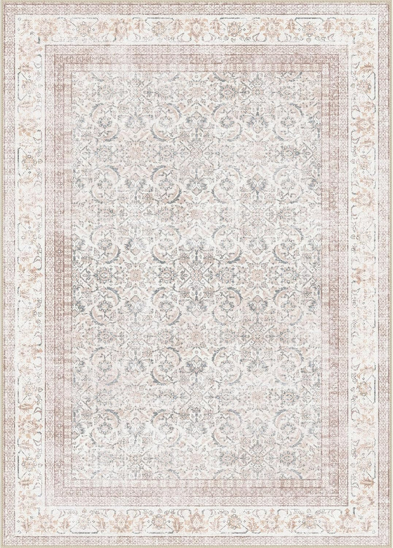 Large Rug Washable Non-Slip Living Room Boho