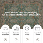 Area Rugs for Bedroom Vintage Boho Carpets