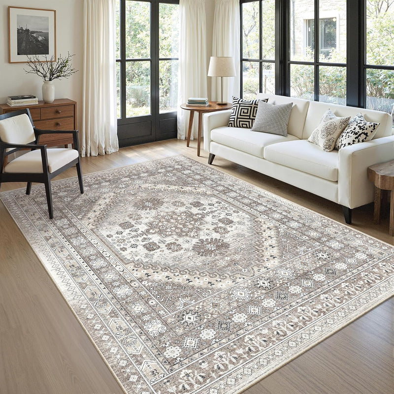 Area Rugs for Girls Bedroom Non-Slip Backing