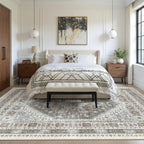 Area Rugs for Girls Bedroom Non-Slip Backing