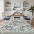 Area Rugs for Girls Bedroom Non-Slip Backing