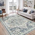 Area Rugs for Girls Bedroom Non-Slip Backing