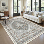 Area Rugs for Girls Bedroom Non-Slip Backing