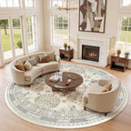 Area Rugs for Girls Bedroom Non-Slip Backing