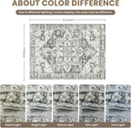 Area Rugs for Girls Bedroom Non-Slip Backing